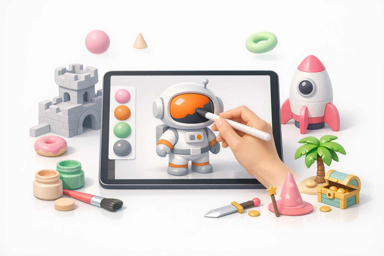 My Workflow: Painting and Customizing 3D Models illustration