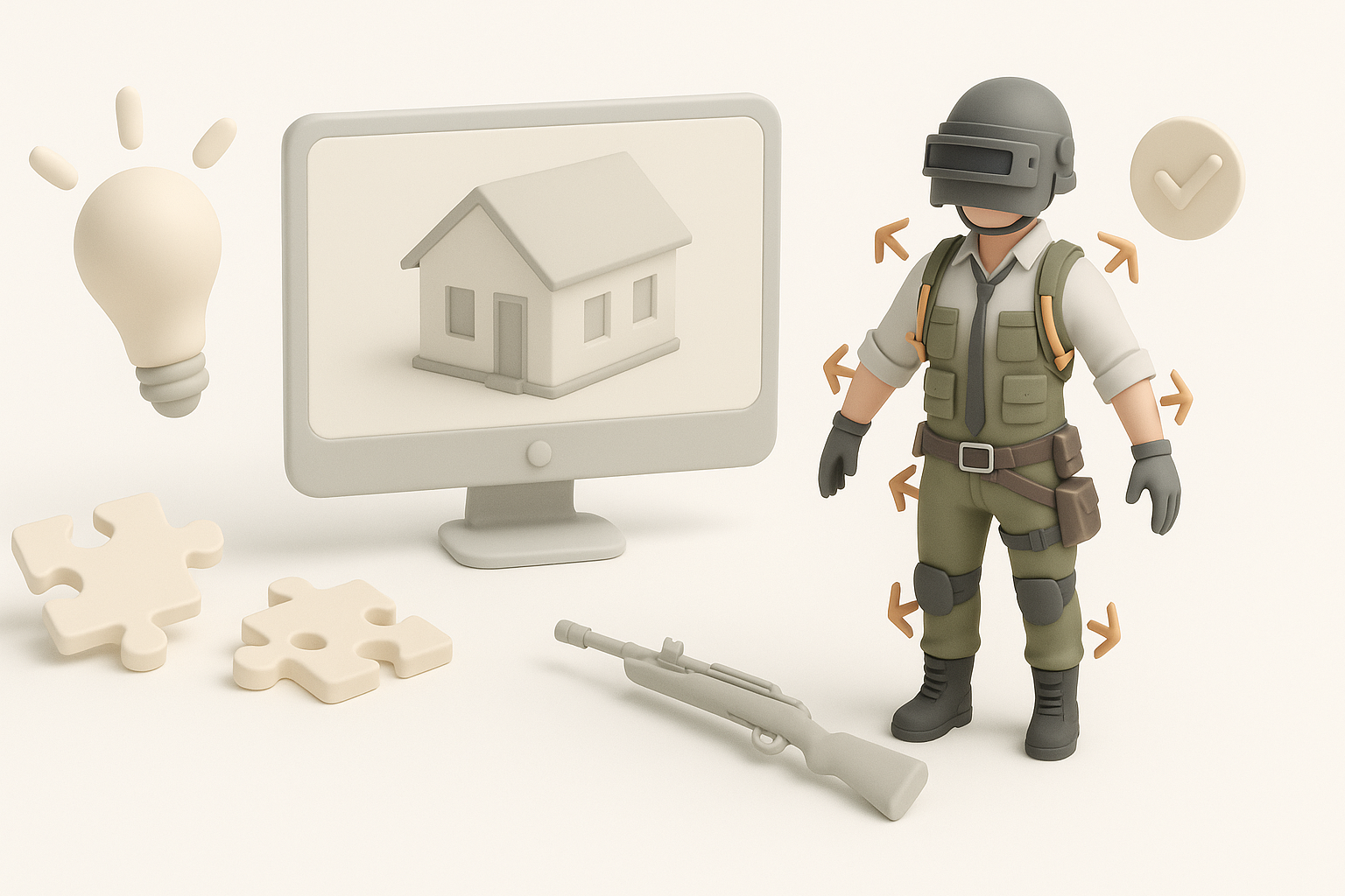 高效制作 PUBG 3D 模型的专业技巧插图