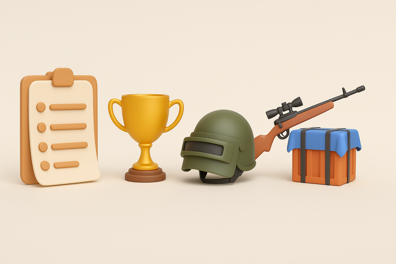 Executive Summary: Key Takeaways for PUBG Mobile 3D Modeling illustration