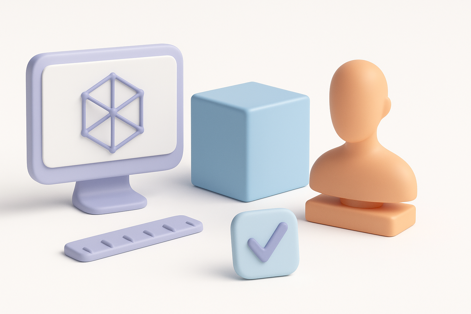 生产级3D模型最佳实践示意图