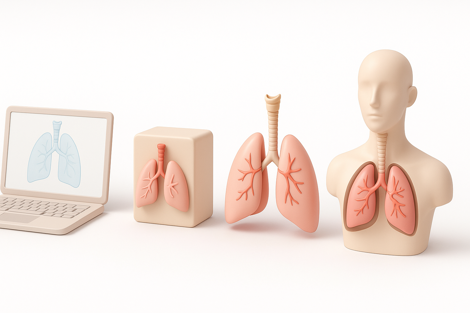 My Step-by-Step Workflow for Building a Respiratory System Model illustration