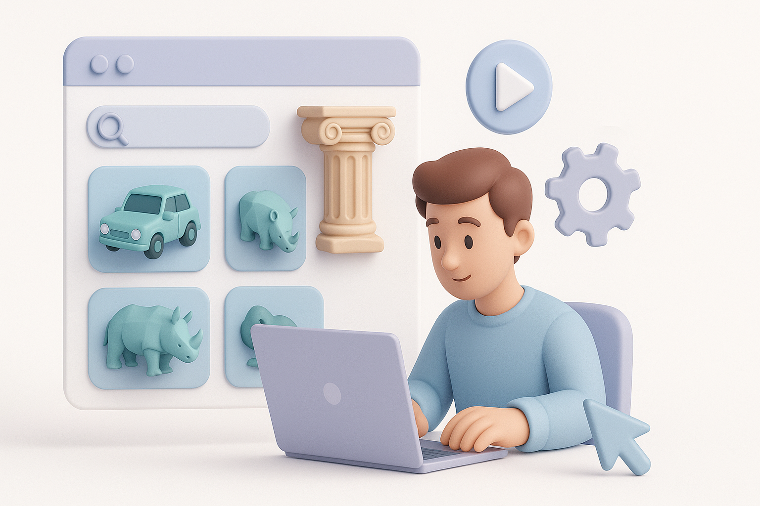 Understanding Sketchfab’s 3D Model Library illustration