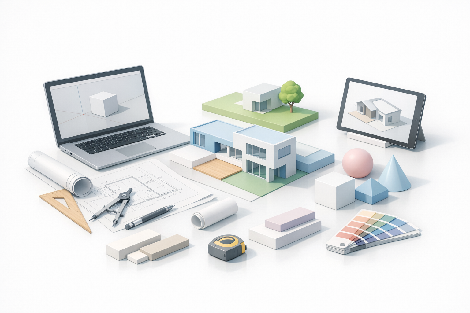 Getting Started with SketchUp 3D Modeling illustration