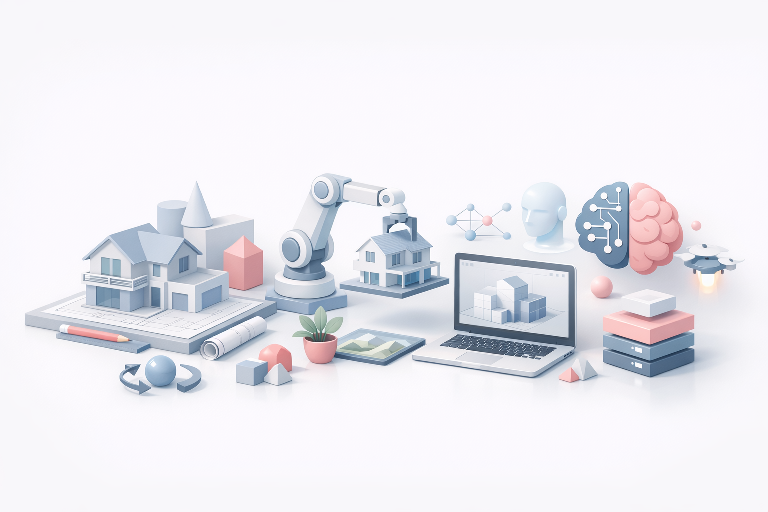 在 SketchUp 工作流程中集成 AI 与自动化示意图