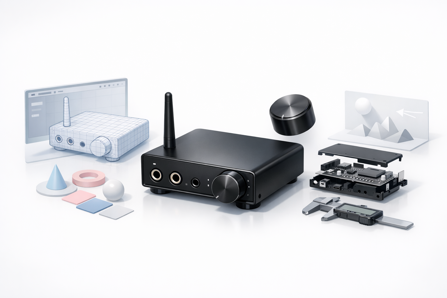 Solo-T1-BK 3D模型概述示意图
