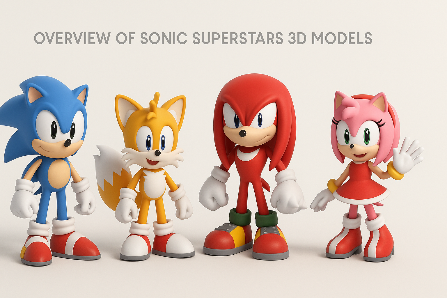 Creating and Optimizing Sonic Superstars 3D Models: Expert Workflow