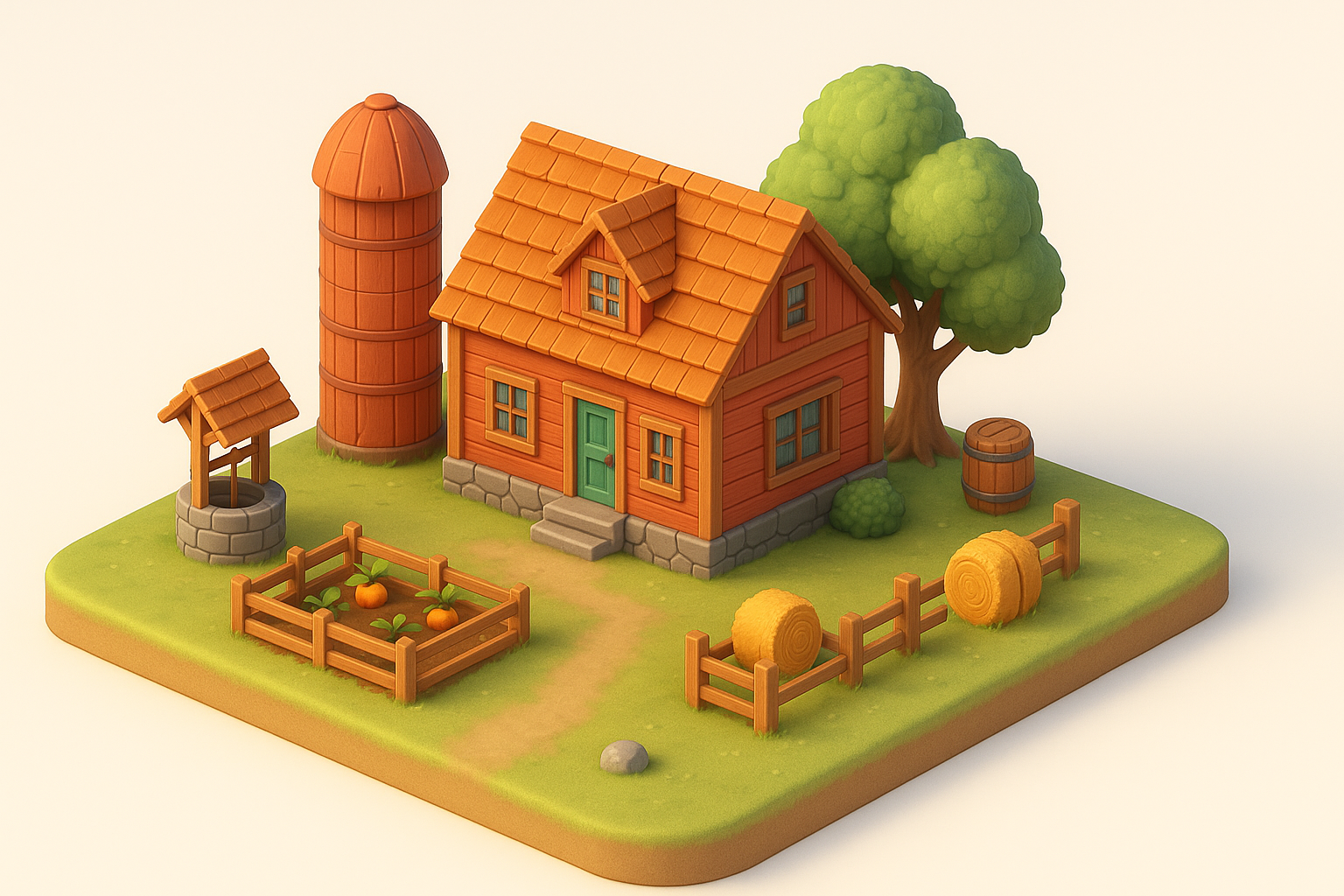 Overview: Bringing Stardew Valley to 3D illustration
