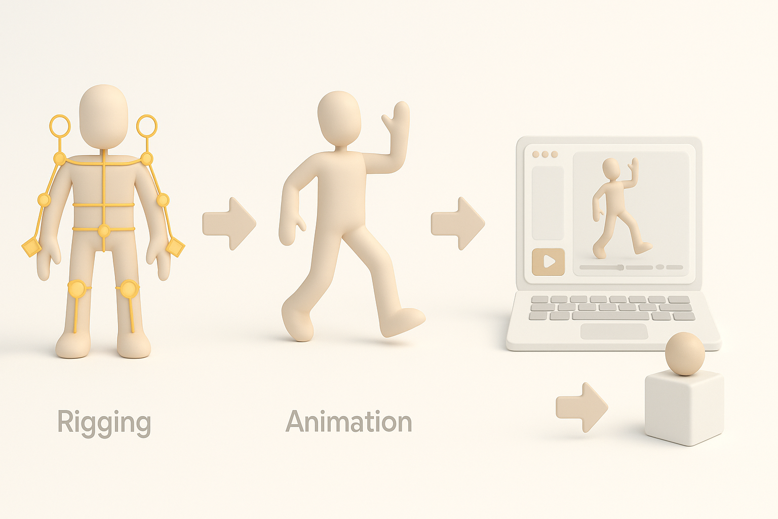 Rigging, Animation, and Integration illustration
