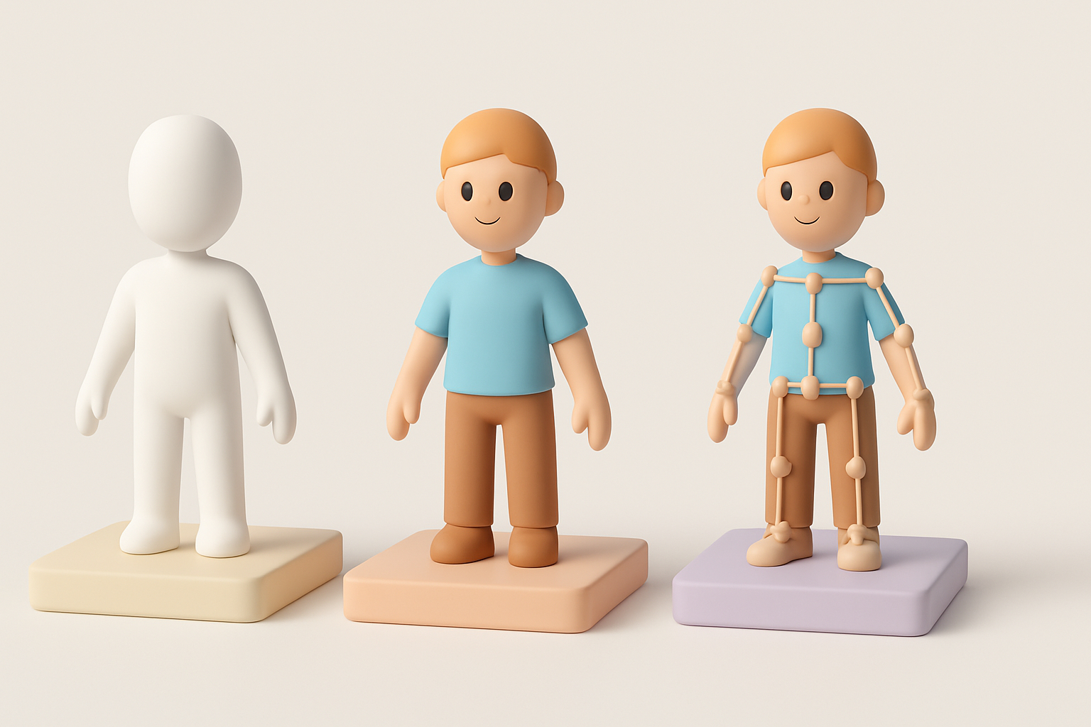 Step-by-Step Guide: Modeling, Texturing, and Rigging illustration