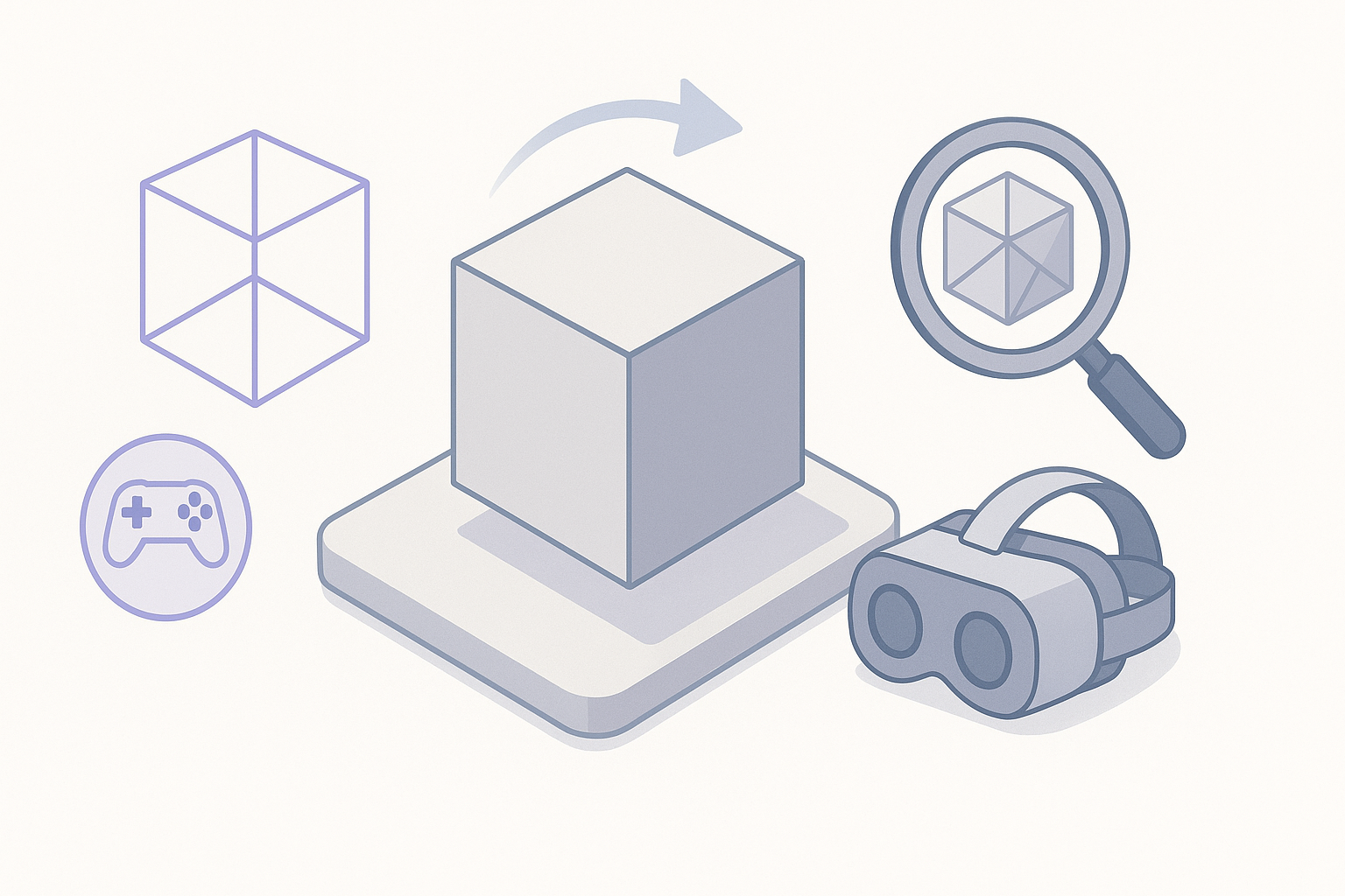 Optimizing 3D Models for Games and XR illustration