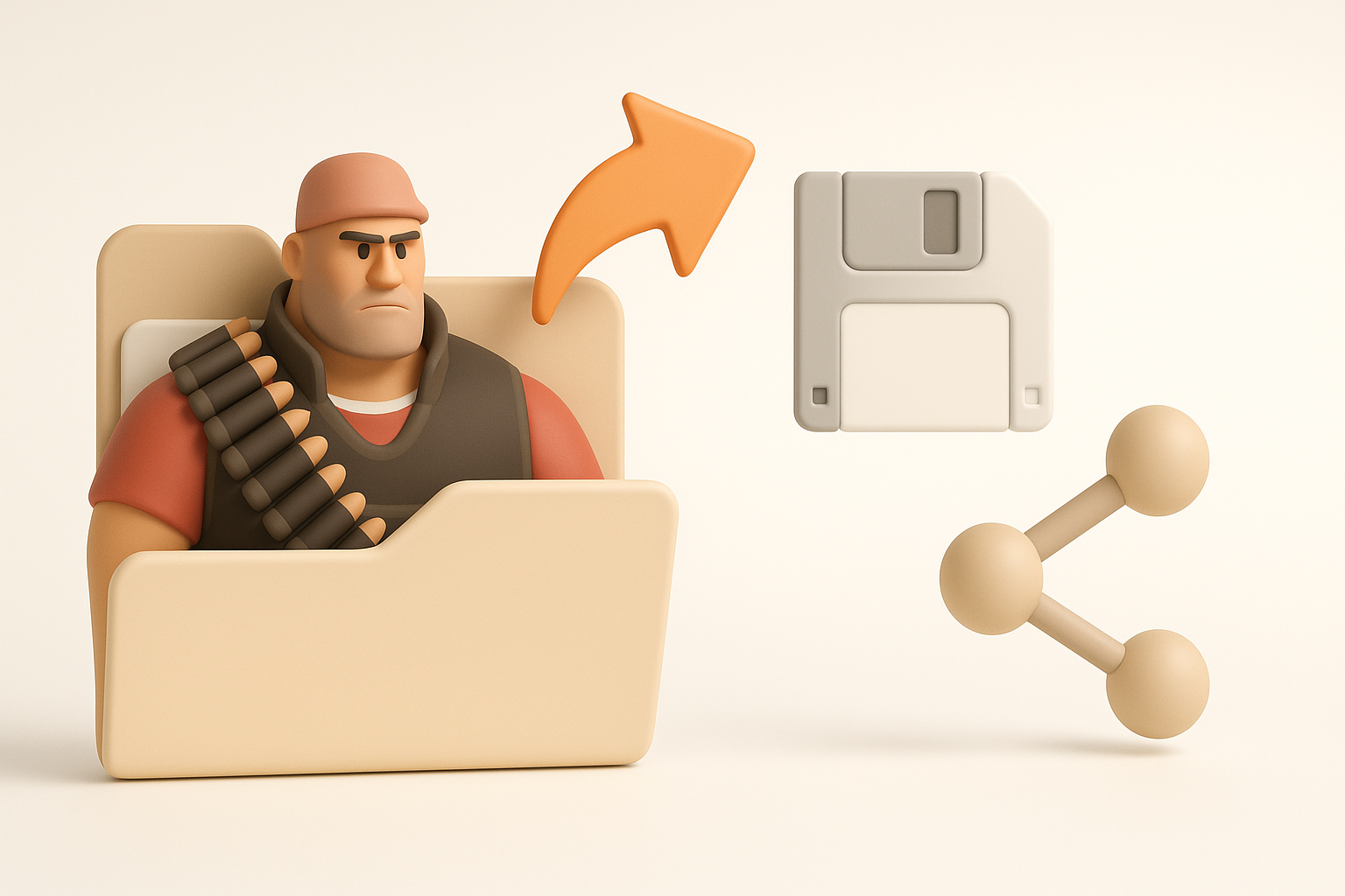 导出和分享 TF2 3D 模型的技巧插图