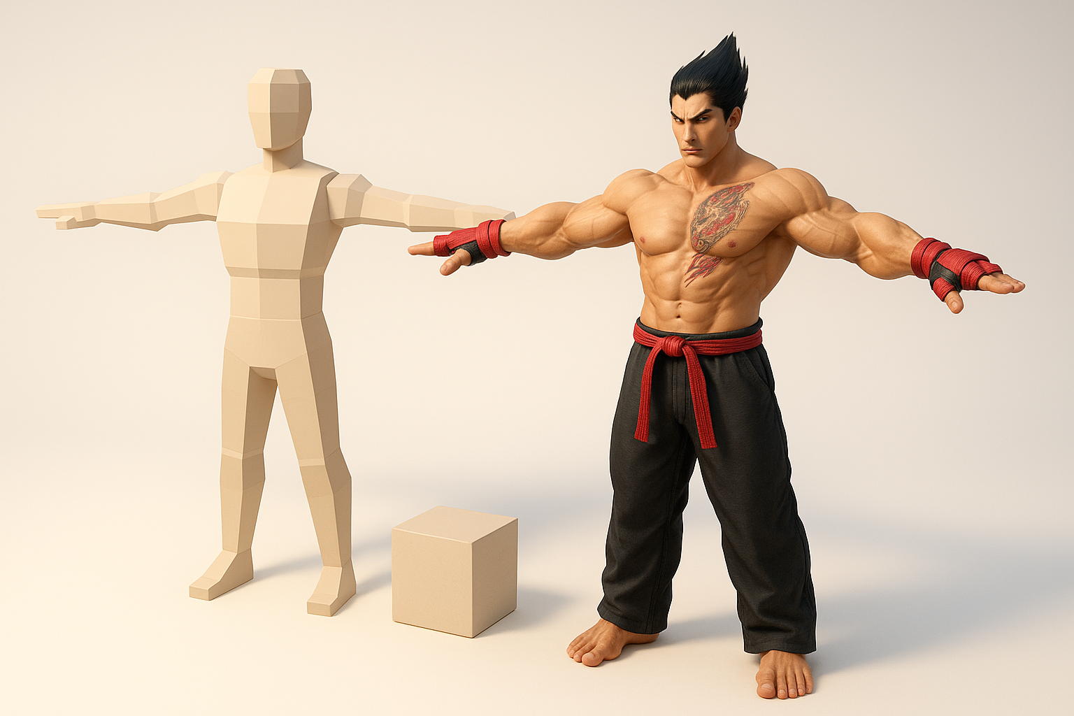 理解《铁拳8》3D模型插图