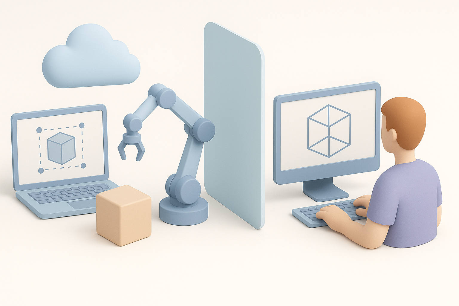 AI驱动与传统3D工作流对比插图