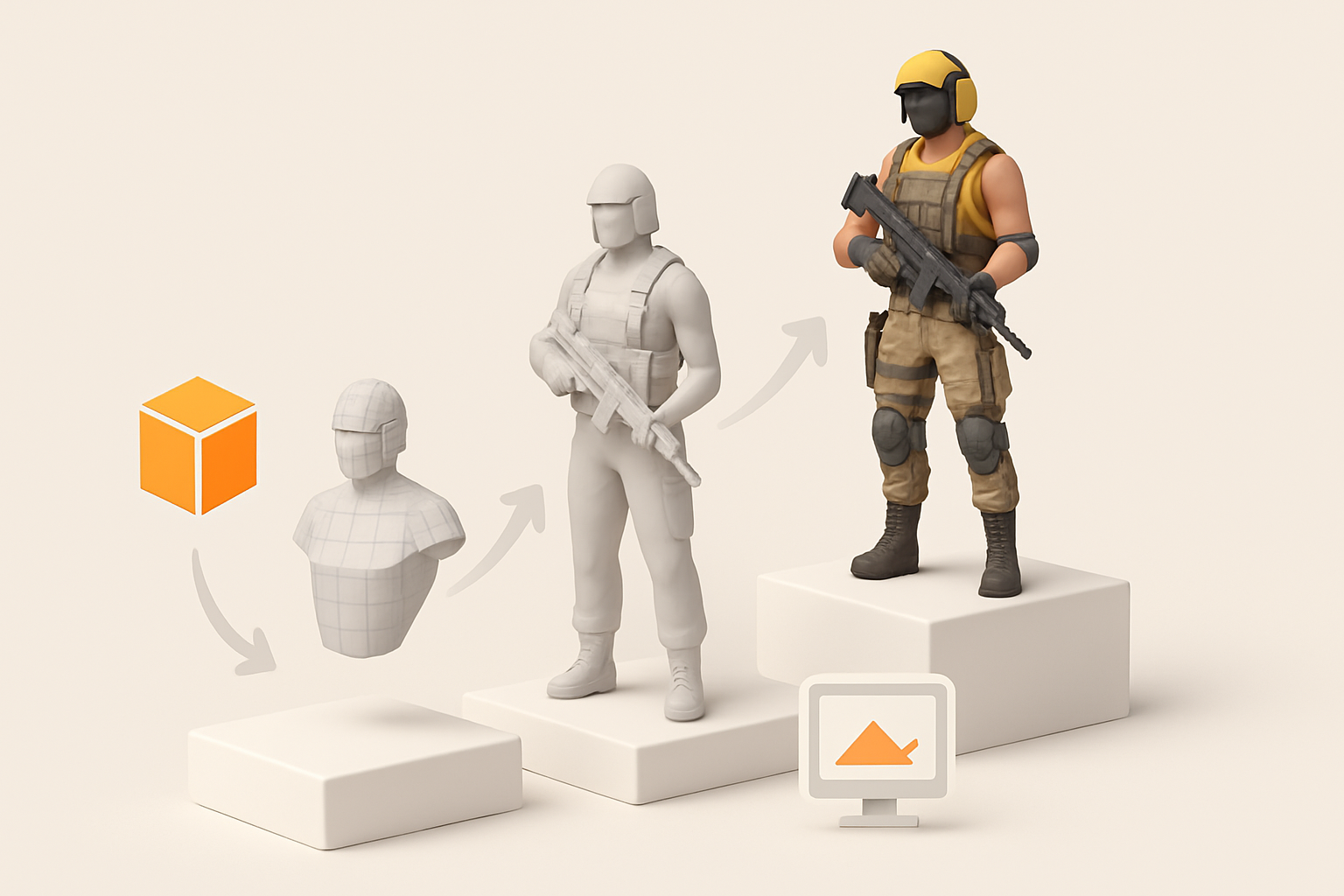 Creating and Optimizing The Finals 3D Model: Expert Workflow