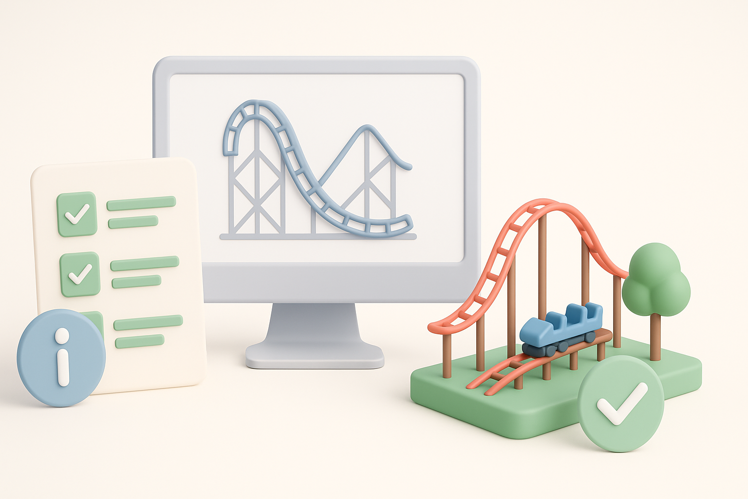 了解 Theme Park Tycoon 2 3D 模型要求示意图
