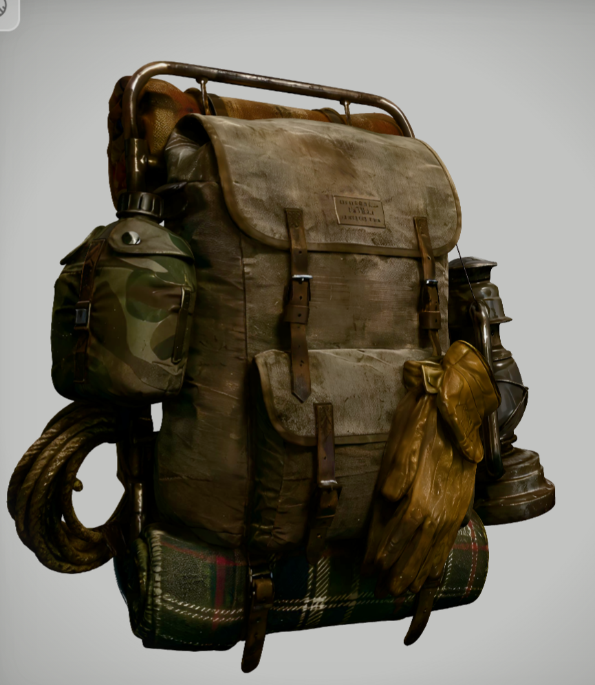 Rodin backpack texture result