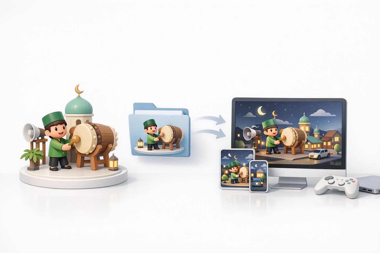 Exporting and Integrating the Model illustration