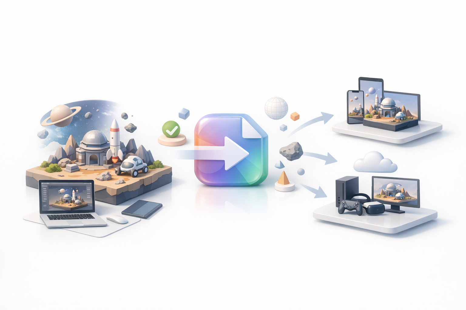 Creating a Universal Epic Universe 3D Model: My Workflow & Insights