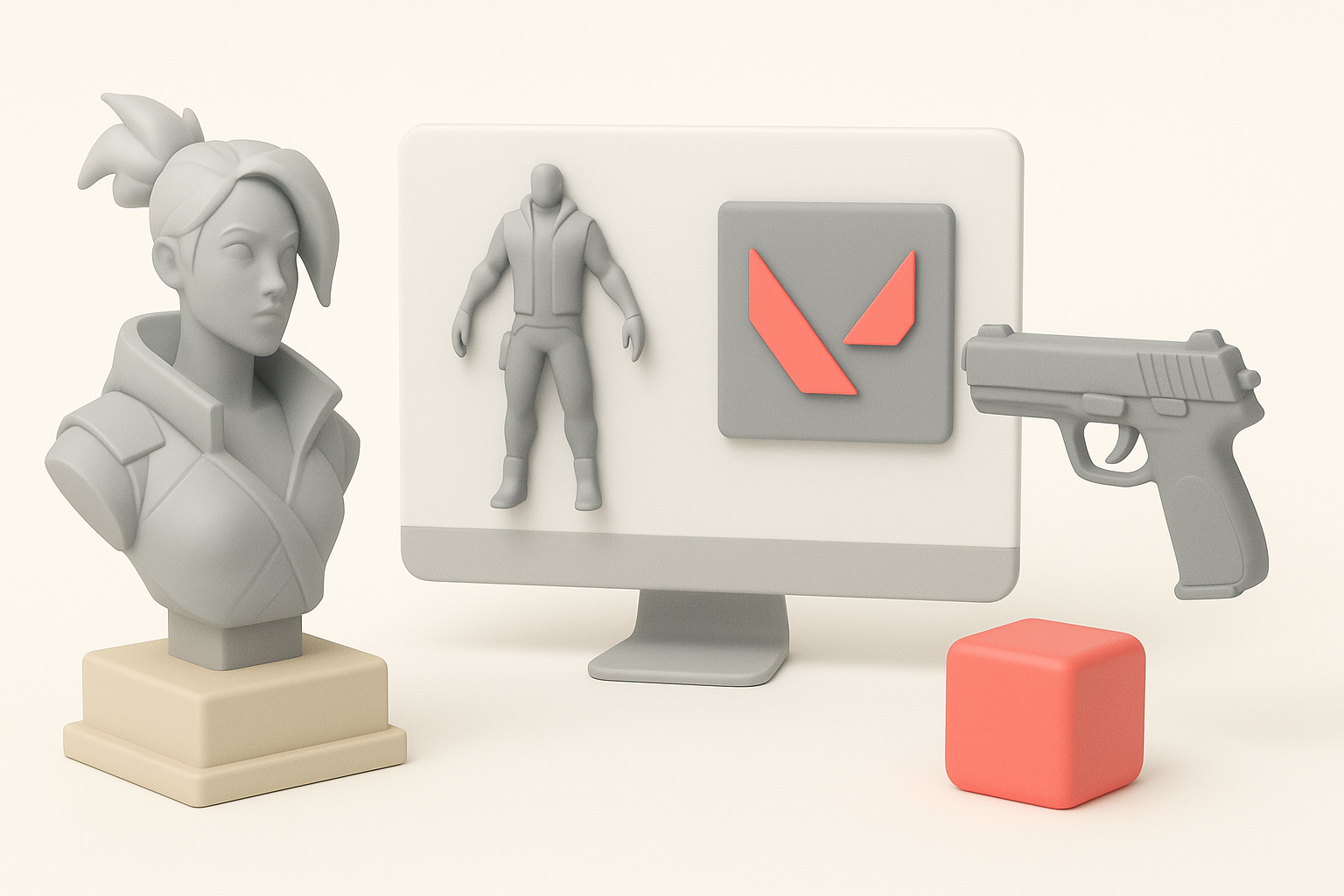 Overview: Valorant 3D Models and Their Uses illustration