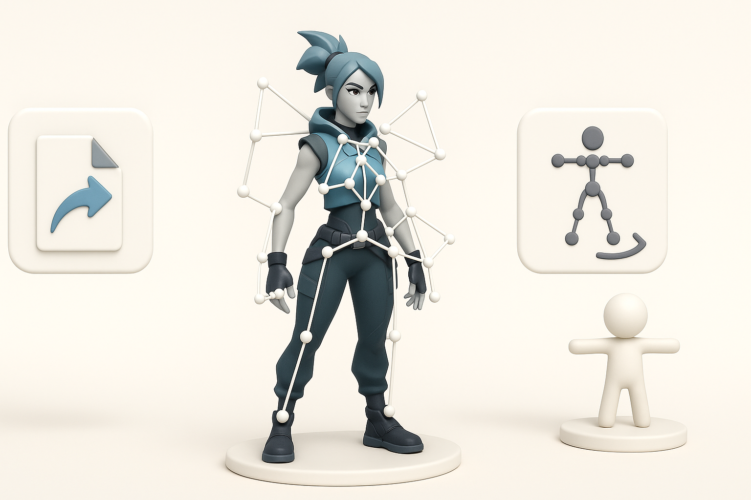 Exporting, Rigging, and Animating Valorant Models illustration