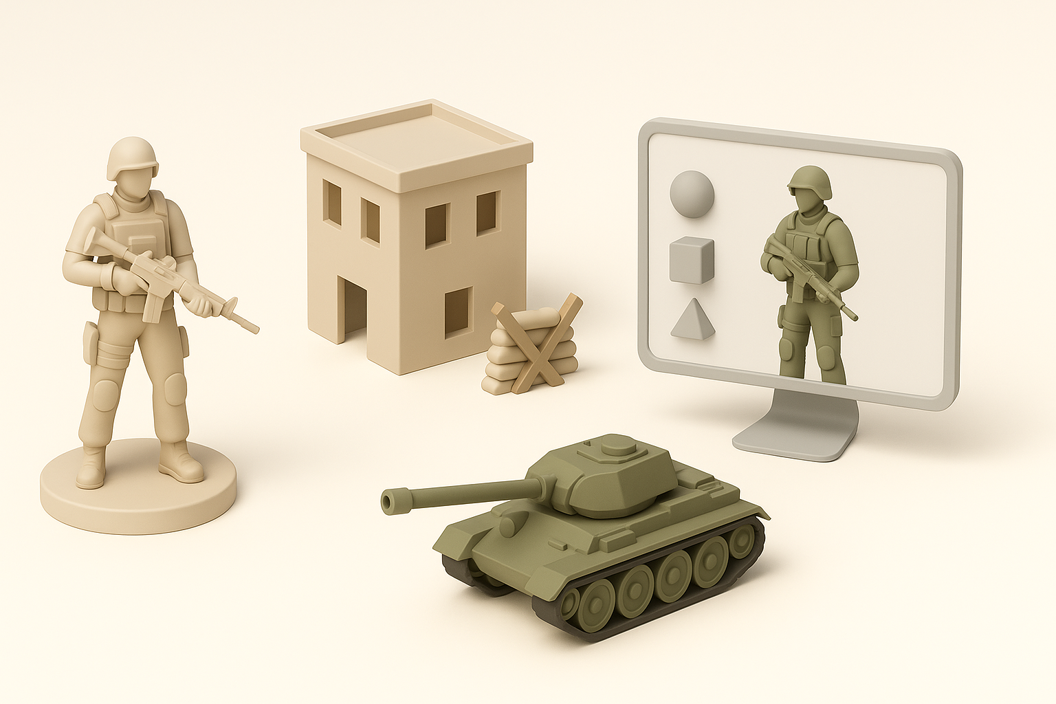 Overview of Warzone 3D Models and Their Applications illustration