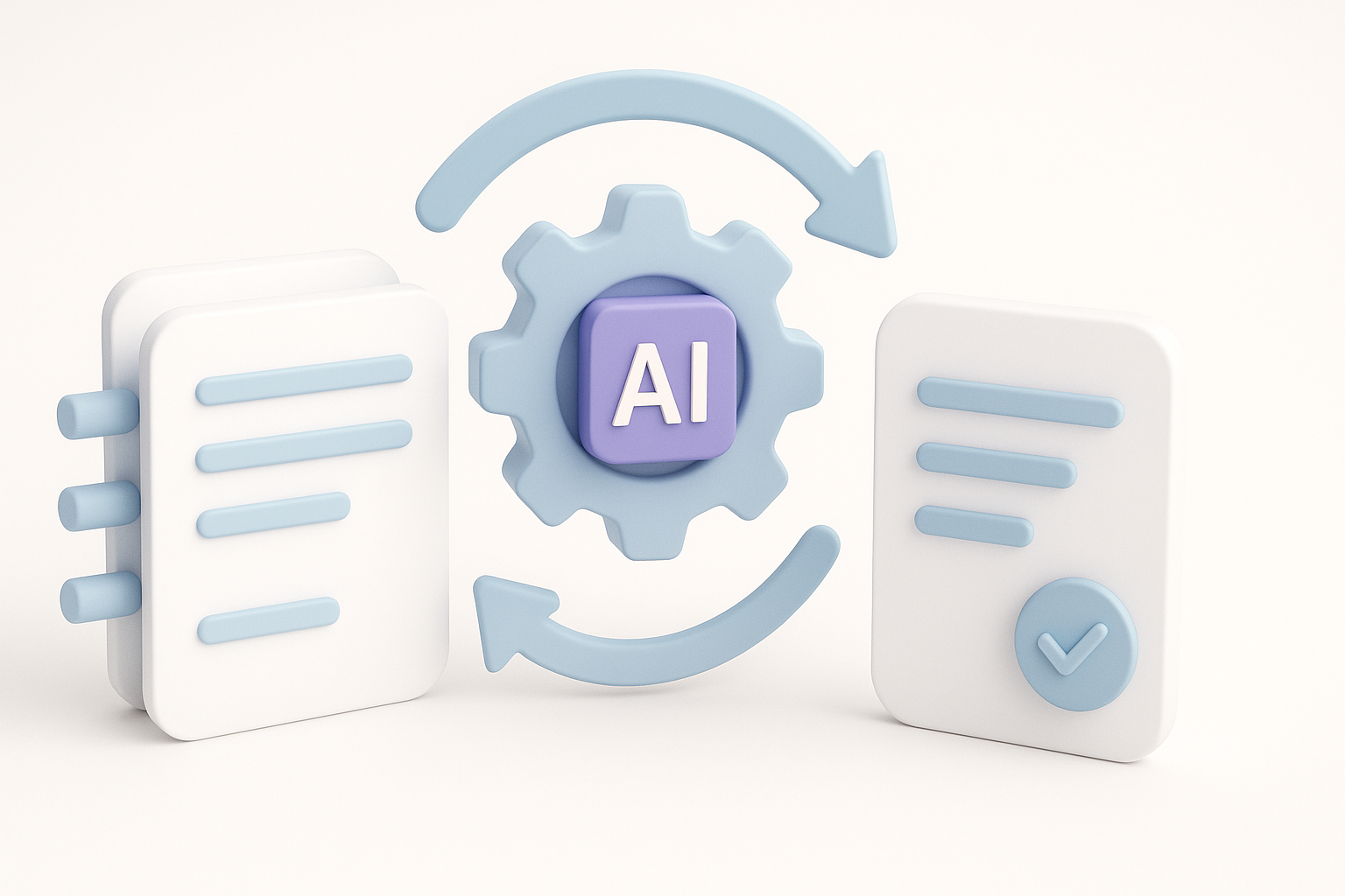 Streamlining the Process with AI-Powered Tools illustration