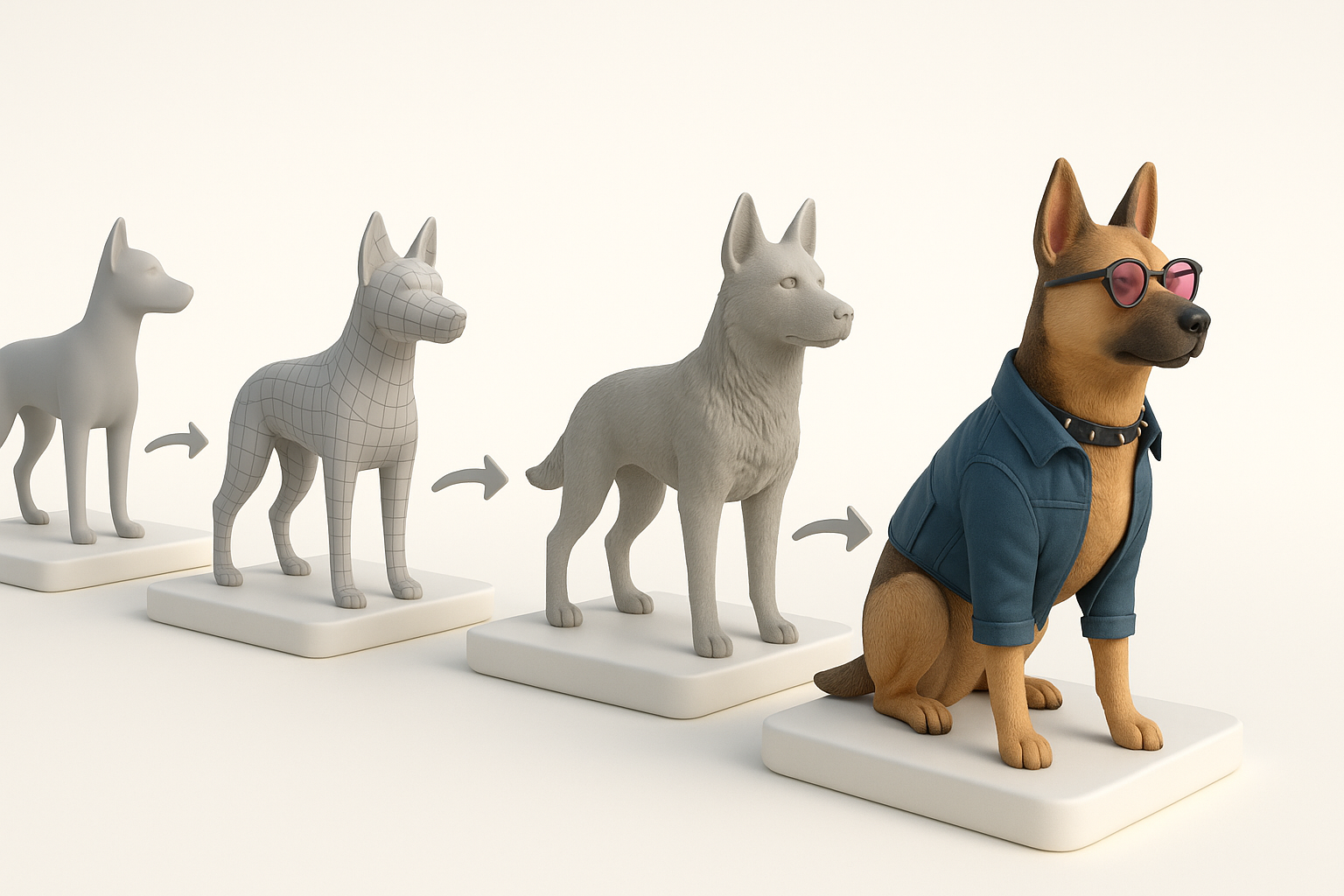 My Step-by-Step Workflow for Watch Dogs 3D Models illustration