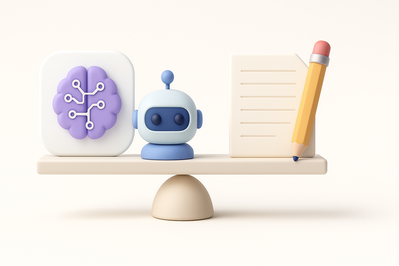 Comparing AI Tools and Traditional Methods illustration