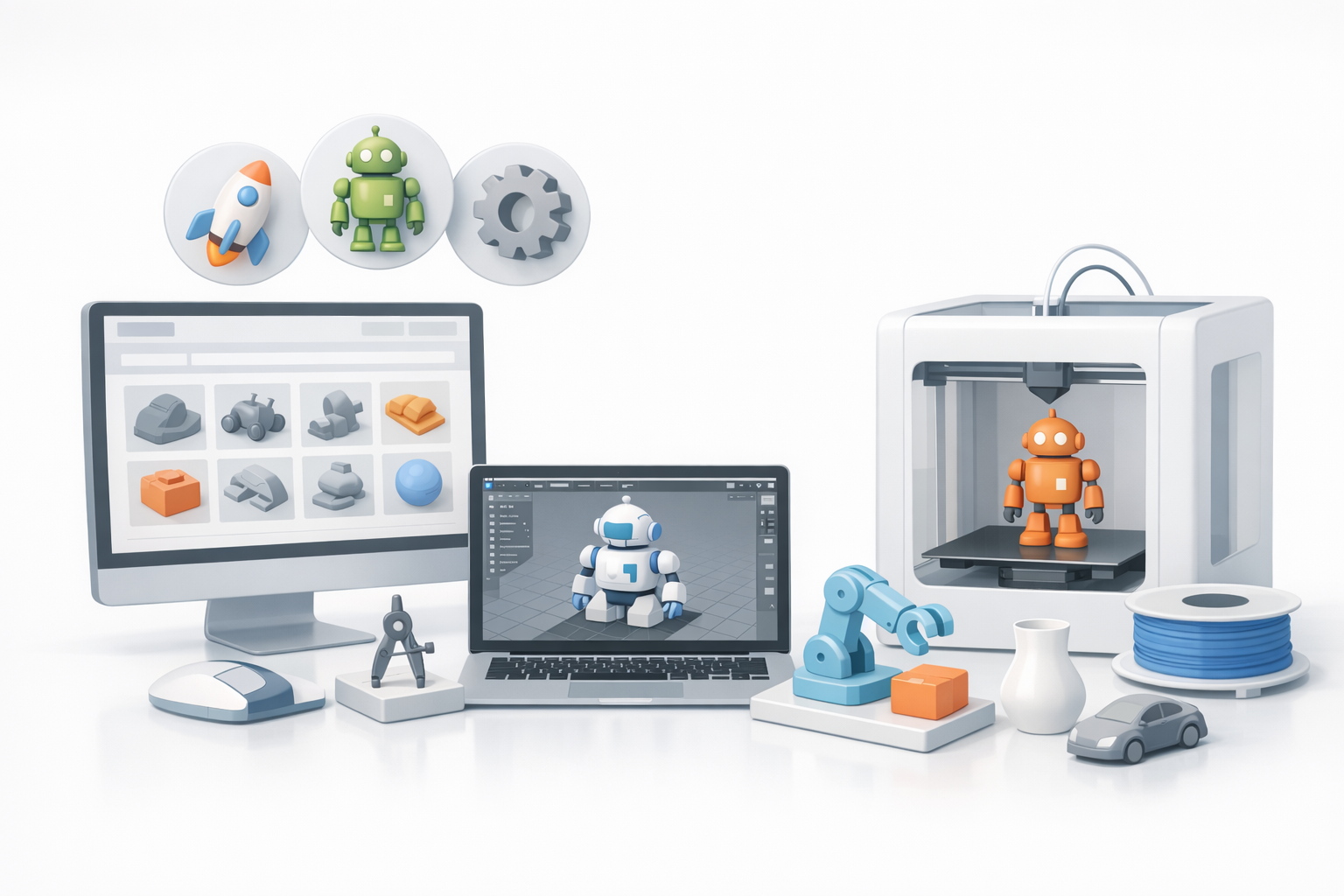 Integrating Yeggi Models into My 3D Workflow illustration