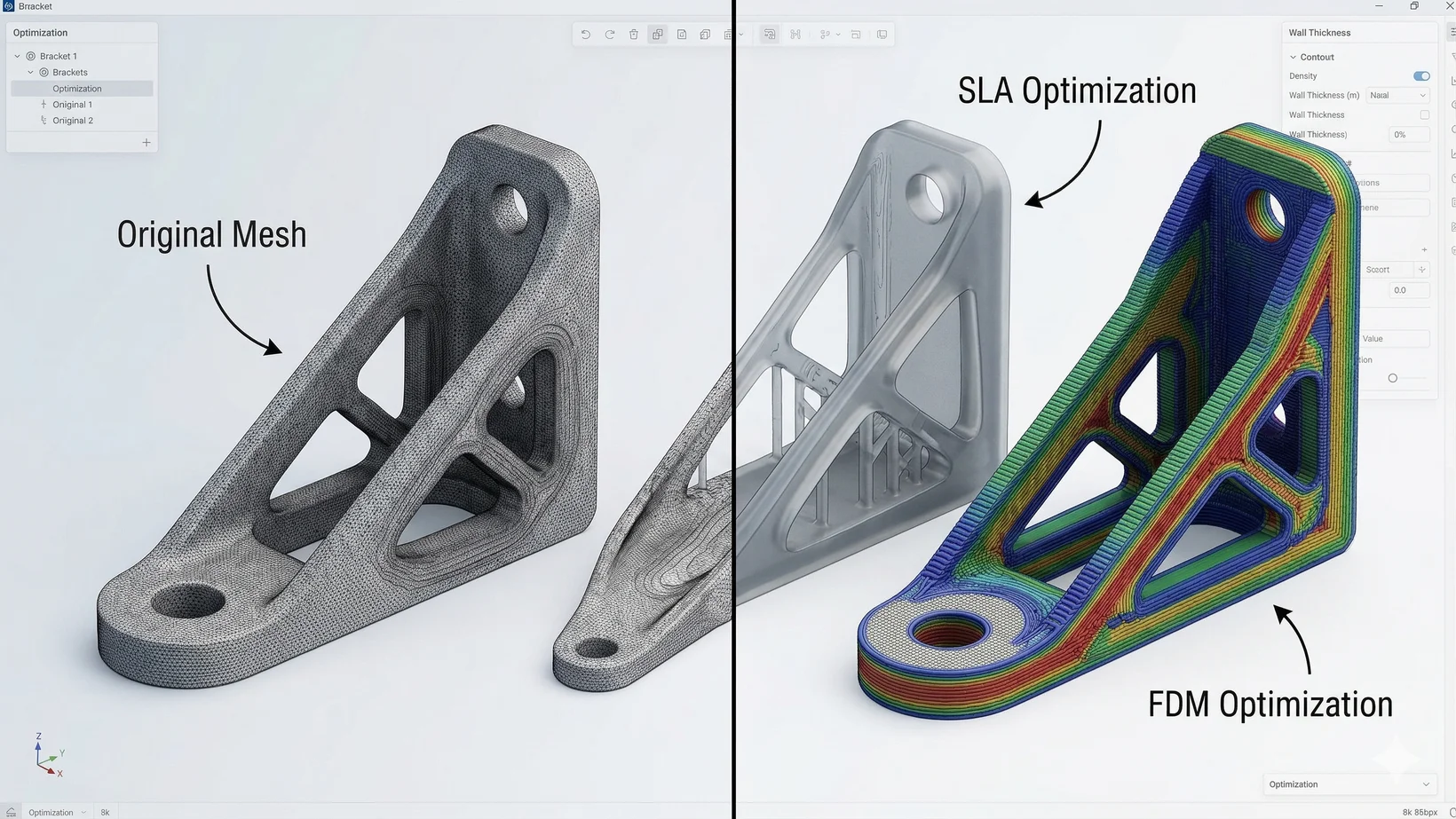 Structural Optimization for 3D Printing