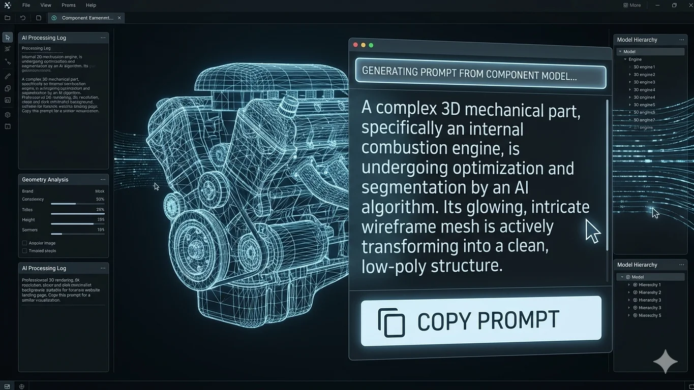 3D 网格优化与自动重拓扑