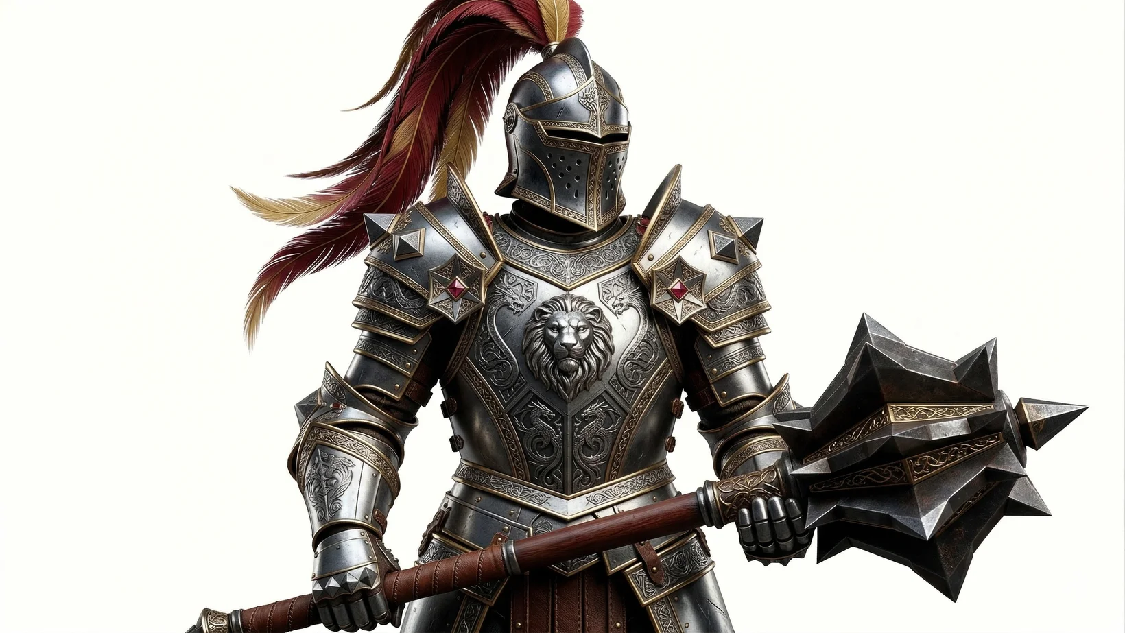 Ultra-high-resolution fantasy armor and weapons
