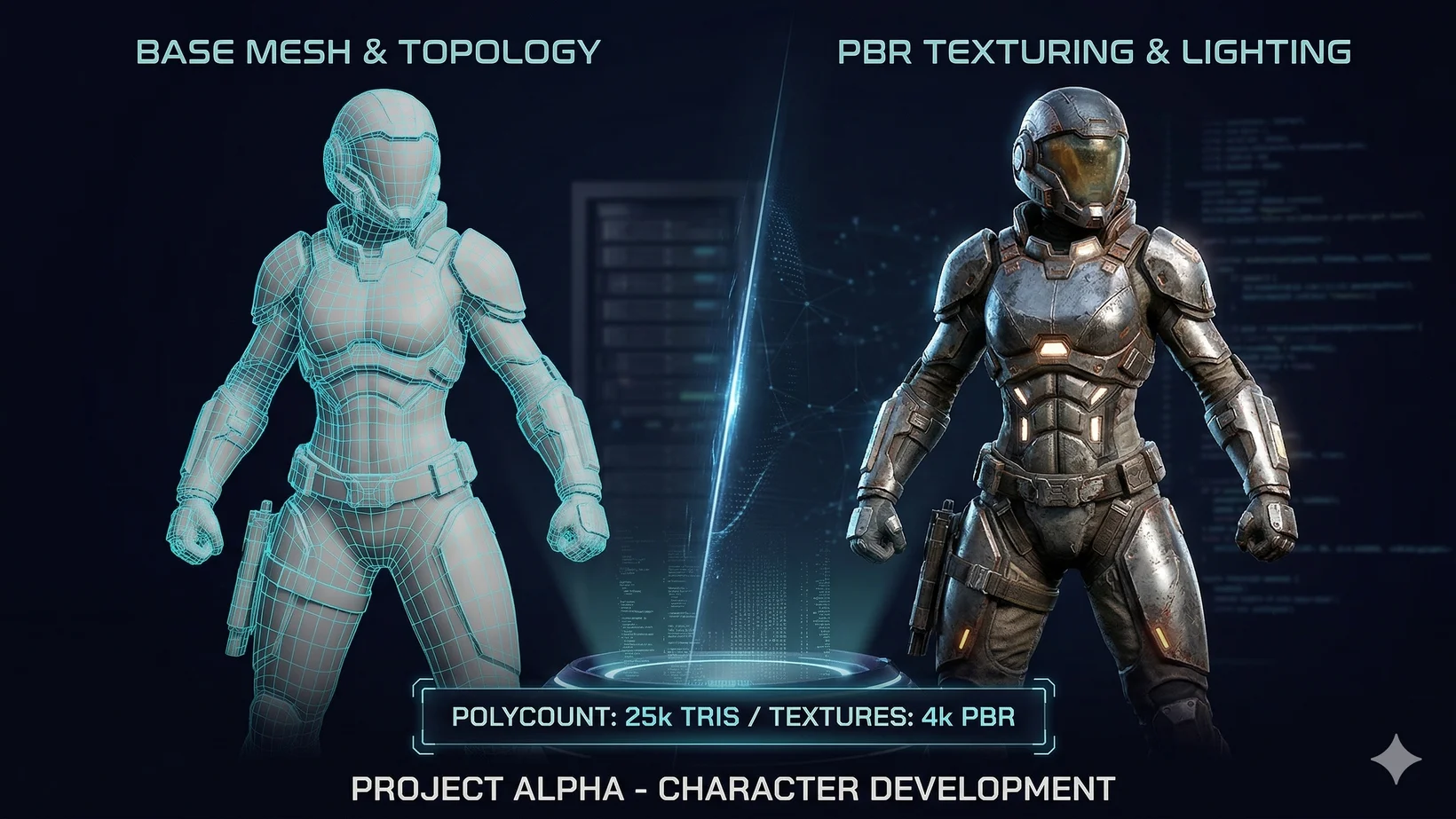 AI Texture and Retopology