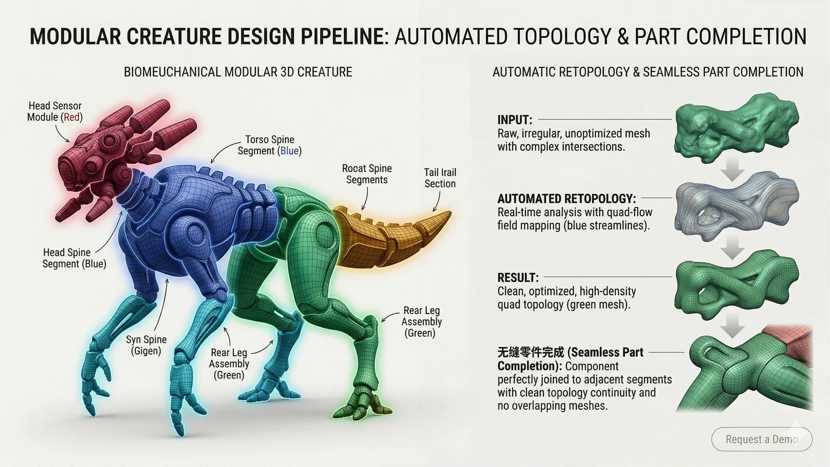 3D model intelligent segmentation