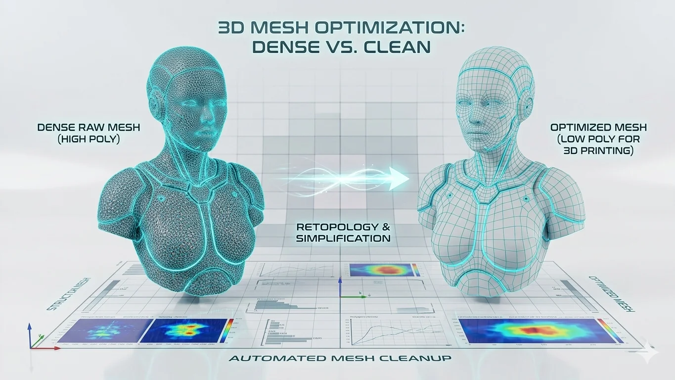 Mesh optimization and topology
