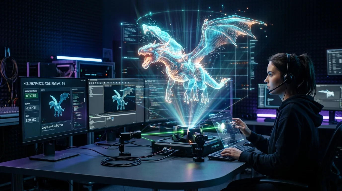 用於專業 Nuke 合成的 AI 3D EXR 通道