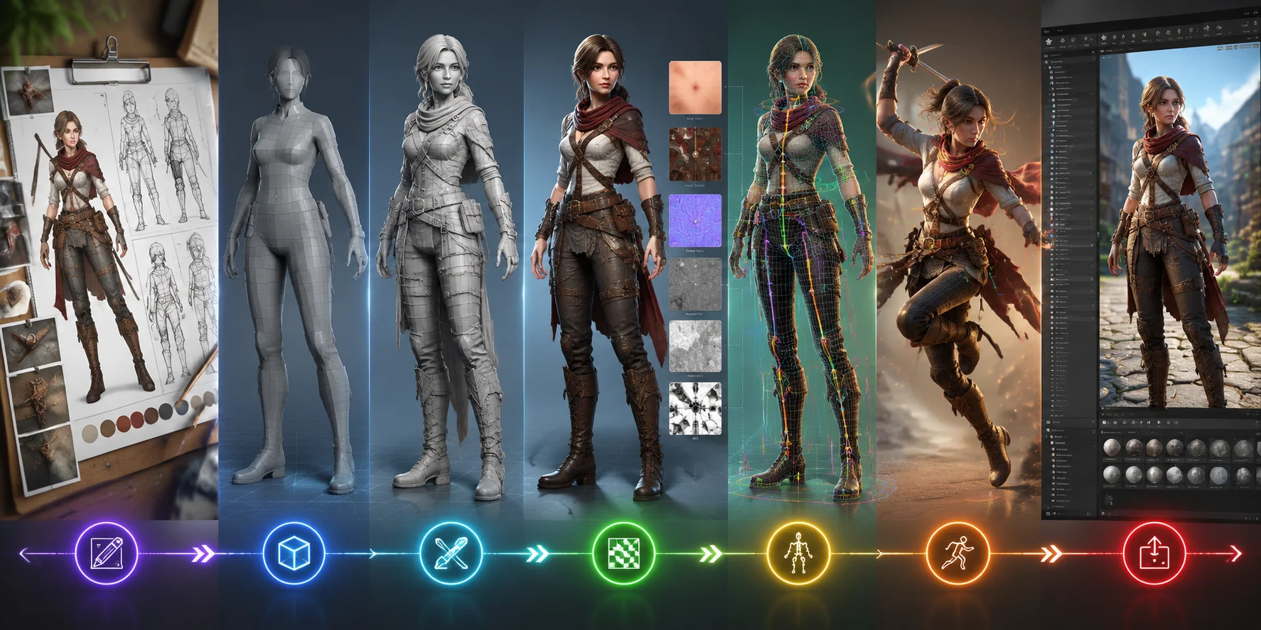 3d character checklist the complete 3d character checklist concept to export 2