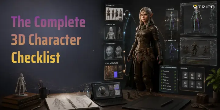 3d character checklist