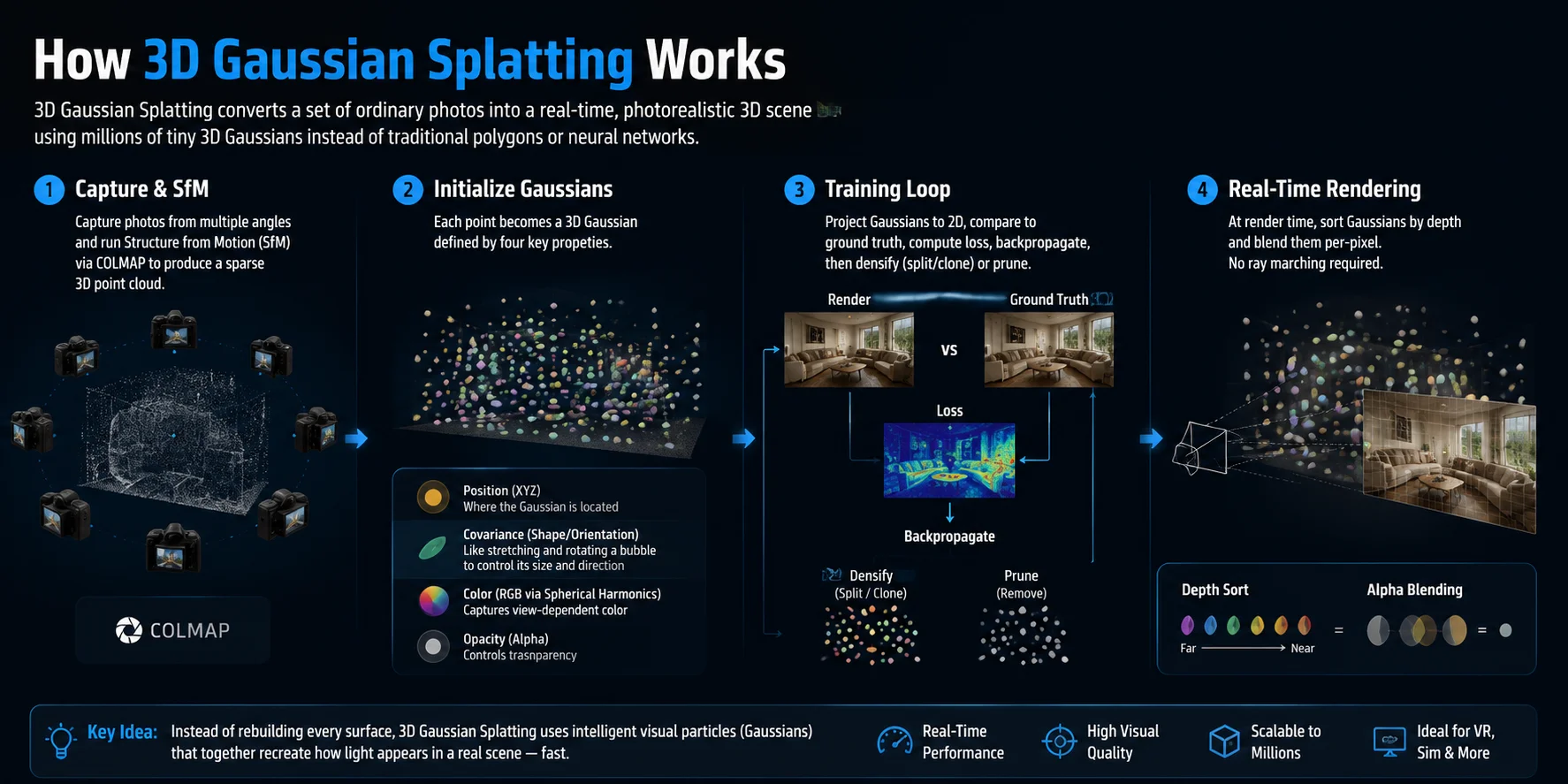 3d gaussian splatting how 3d gaussian splatting works 2