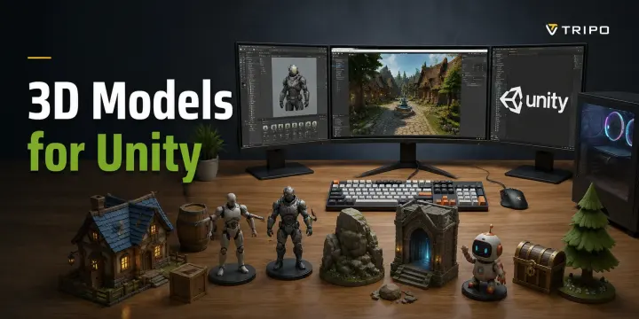 3d model for unity cover