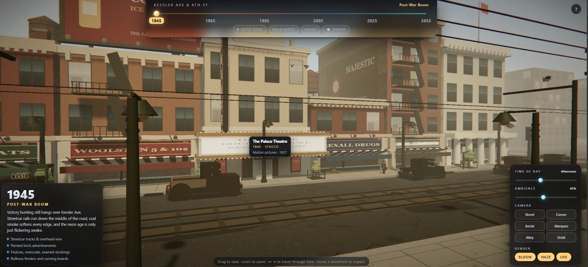 Prompt de Kimi K3 para una manzana urbana que se transforma en Three.js