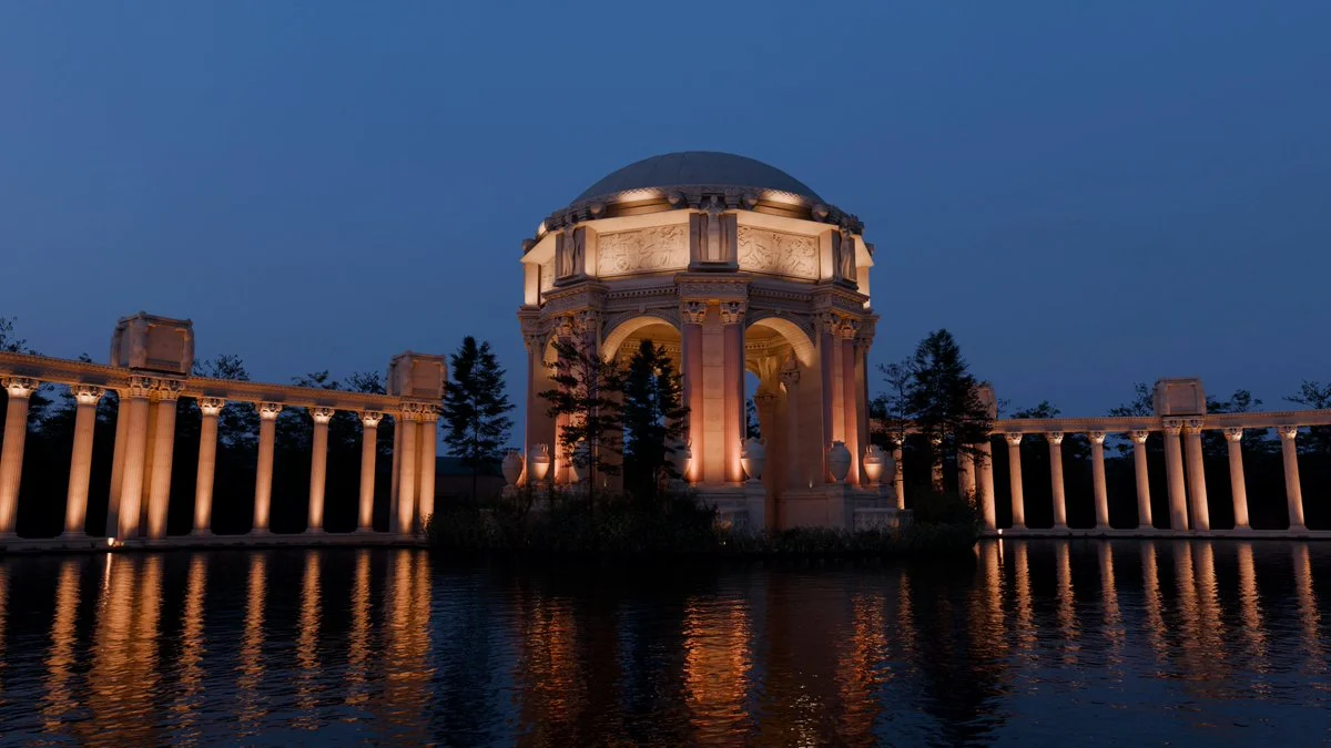 Palace of Fine Arts Blender recreation