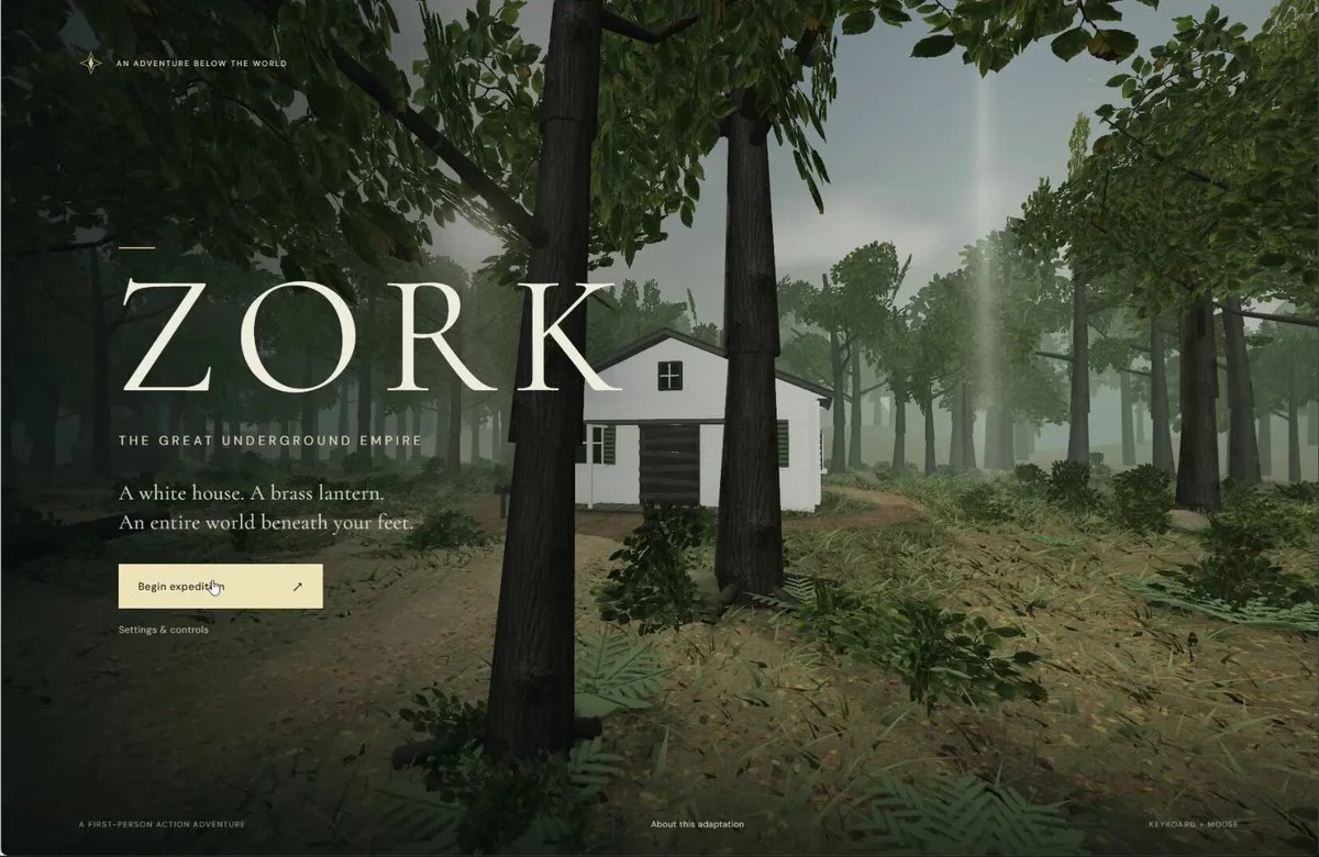 Zork 转 3D 动作冒险