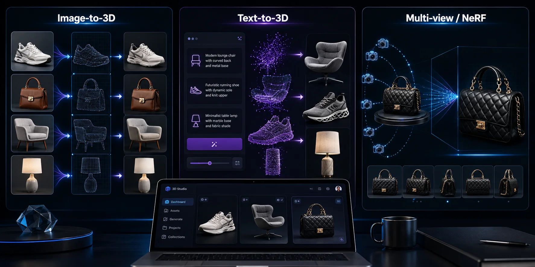 core ai 3d generation techniques