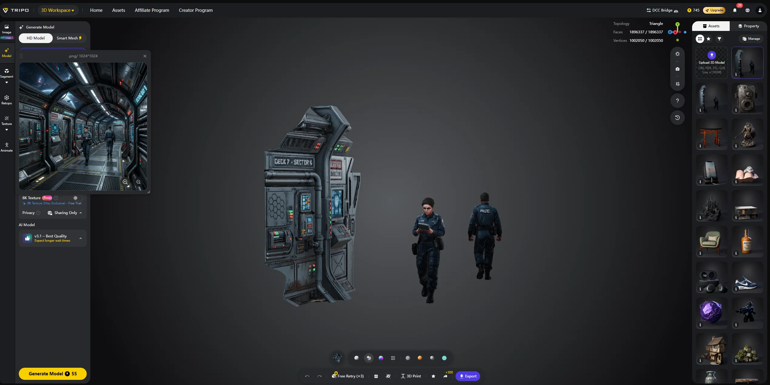 ai 3d model examples 5 architecture and environments 3