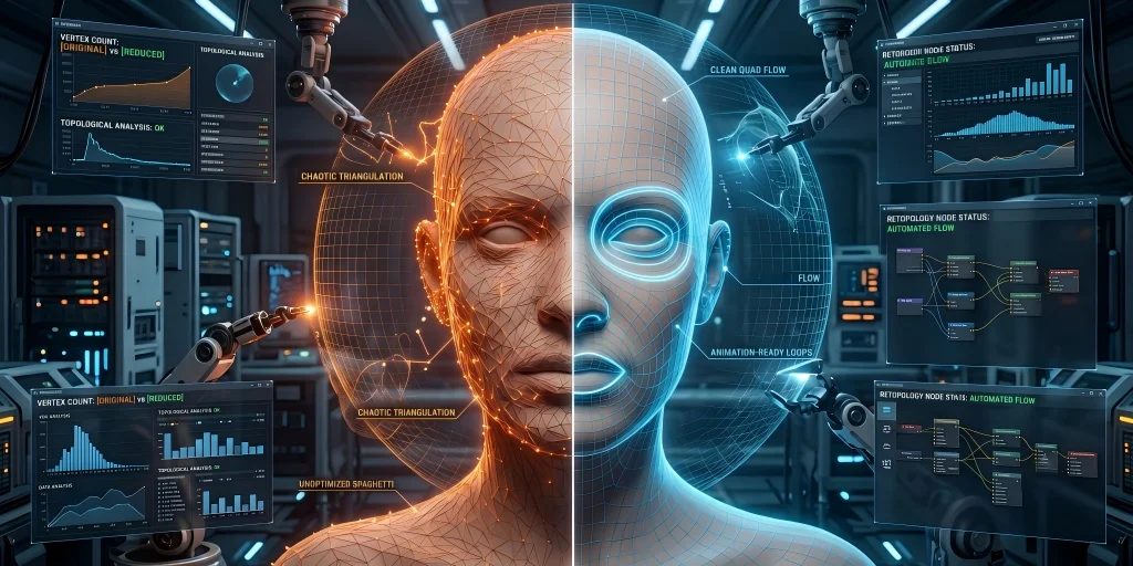 3d-topology-comparison-chaotic-triangulation-vs-clean-quad-flow