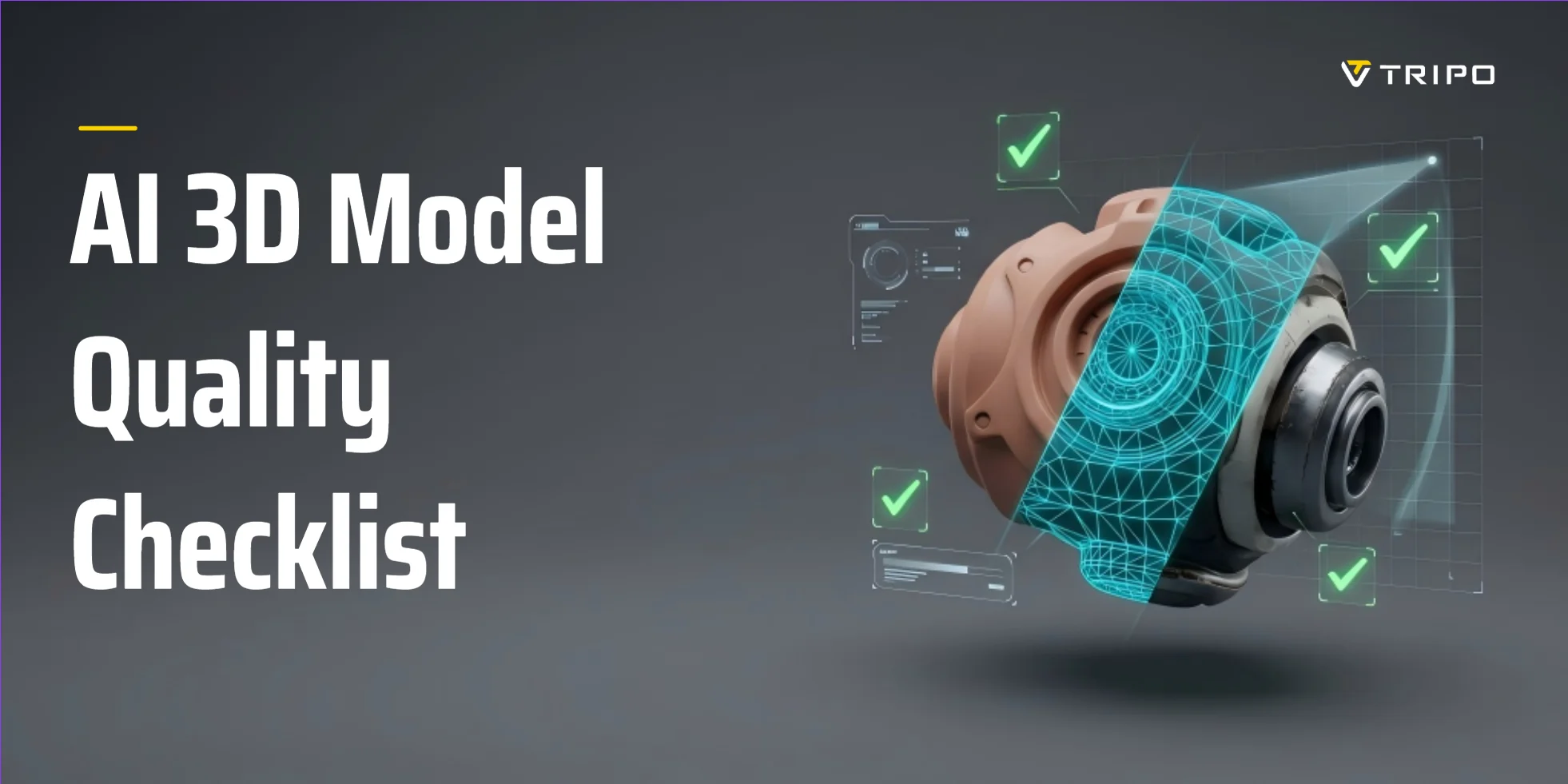 ai-3d-model-quality-checklist-hero