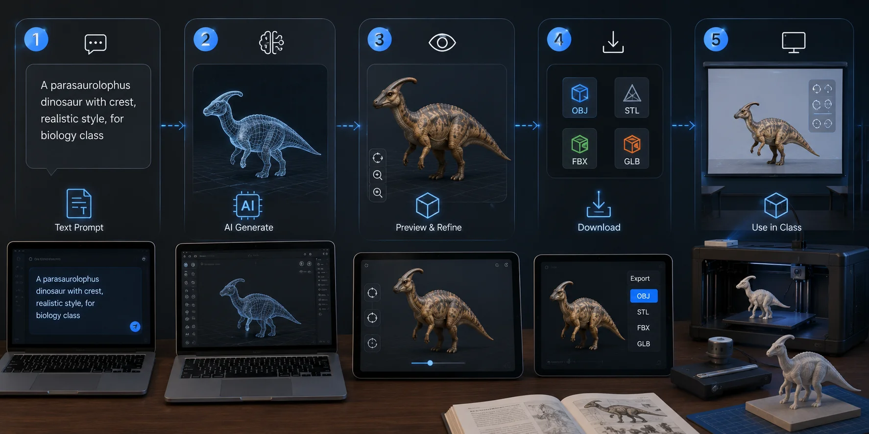 ai 3d creation workflow
