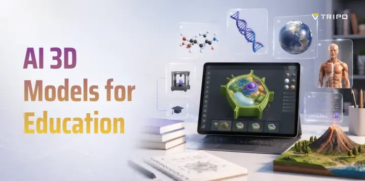 ai 3d models for education