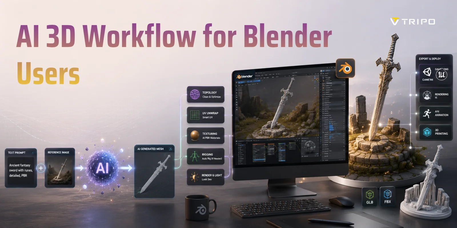ai 3d workflow for blender users article